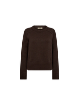 Mos Mosh Rola Bine Lux Crewneck Knit - Bracken