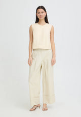 Ichi Olia Top - Birch