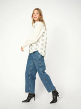 Mos Mosh Rosy Galleon Jeans - Dark Blue