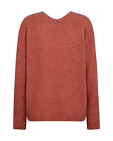 Mos Mosh Thora V-Neck Knit - Faded Rose