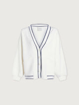 Varley Decker Off Court Cardigan - White