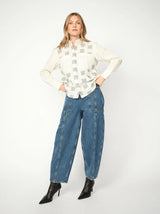 Mos Mosh Rosy Galleon Jeans - Dark Blue