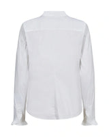 Mos Mosh Hassie Pleat Shirt - White