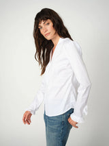 Mos Mosh Hassie Pleat Shirt - White
