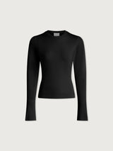 Varley Edna Long Sleeve Fitted Tee - Black