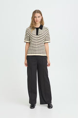 Ichi Chany MS2 Knit - Birch Black Stripe