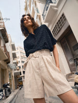 Mos Mosh Toba Jacquard Voile Blouse