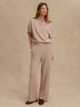 Varley The Wide Leg Pant 30 -  Taupe Marl