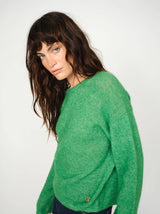 Mos Mosh Mape O-Neck Knit - Amazon