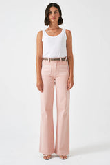 Seventy + Mochi Patch Pocket Mabel Jean - Peony Pink