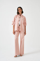 Seventy + Mochi Patch Pocket Mabel Jean - Peony Pink