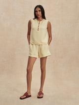 Varley Atrium High Rise Short 4.5 - Anise Flower