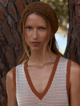 Varley Albane Knit Dress - Caramel Clay