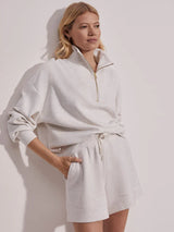 Varley Atrium High Rise Short - Ivory Marl