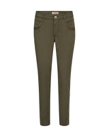 Mos Mosh Naomi Treasure Pant - Dusty Olive