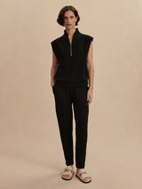 Varley Loretta Half Zip - Black