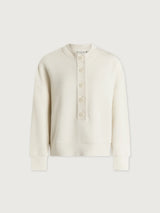 Varley Reena Button Front Sweat - Pristine