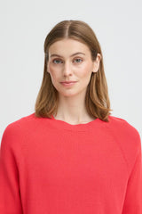 Ichi Boston MS Knit - Teaberry