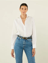 With Nothing Underneath The Boyfriend Weave - White