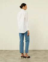 With Nothing Underneath The Boyfriend Weave - White