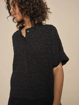 Mos Mosh Toba Jacquard Voile Blouse