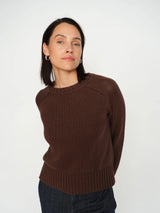 Mos Mosh Rola Bine Lux Crewneck Knit - Bracken