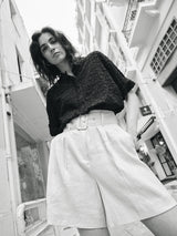 Mos Mosh Toba Jacquard Voile Blouse