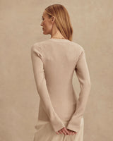 Varley Blanca V-neck Rib Knit