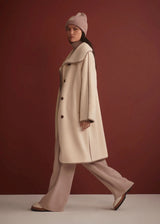 Varley Clemence Sherpa Coat - Sandshell