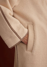 Varley Clemence Sherpa Coat - Sandshell
