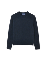 With Nothing Underneath Mull Crew - Navy Blue