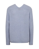 Mos Mosh Thora V-neck Knit - Eventide