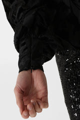 Sirens London Penny Blouse - Black Burnout