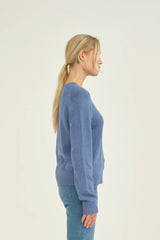 Pieszak Manilla Crew Neck - Indigo Blue