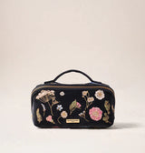 Embroidered Open Flat Makeup Bags | Elizabeth Scarlett