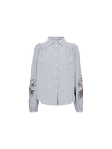 Mos Mosh Ciu Oxfo Shirt - Crown Blue