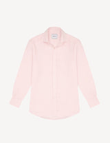 With Nothing Underneath The Boyfriend Linen - Grapefruit Pink