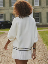 Varley Decker Off Court Cardigan - White