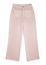 Seventy + Mochi Patch Pocket Mabel Jean - Peony Pink