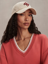 Varley Blithe Cropped Sweat - Baked Apple