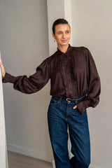 Rue Shirt - Chocolate