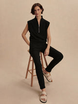 Varley Loretta Half Zip - Black