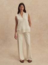 Varley Freida V Neck Tank - Pristine