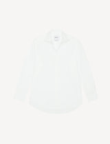 With Nothing Underneath The Boyfriend Weave - White