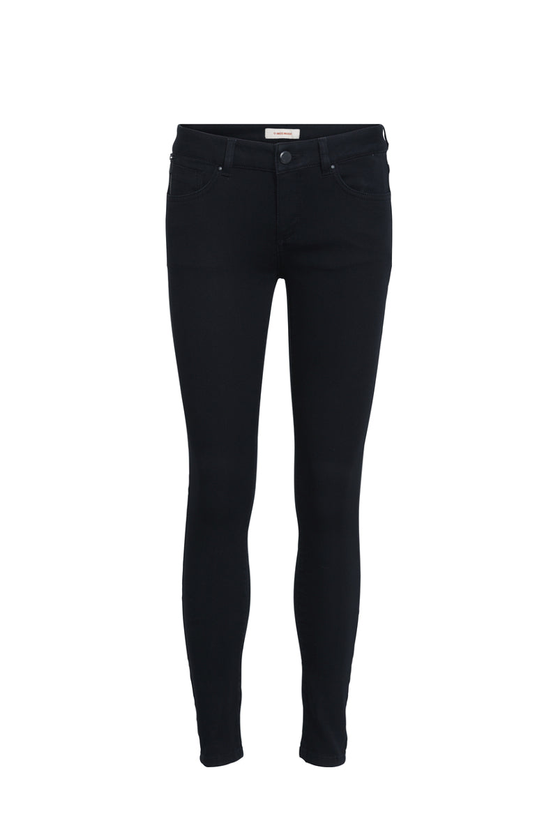 Black silky sale jeans