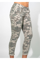Suzy D Combat Pants - Camo