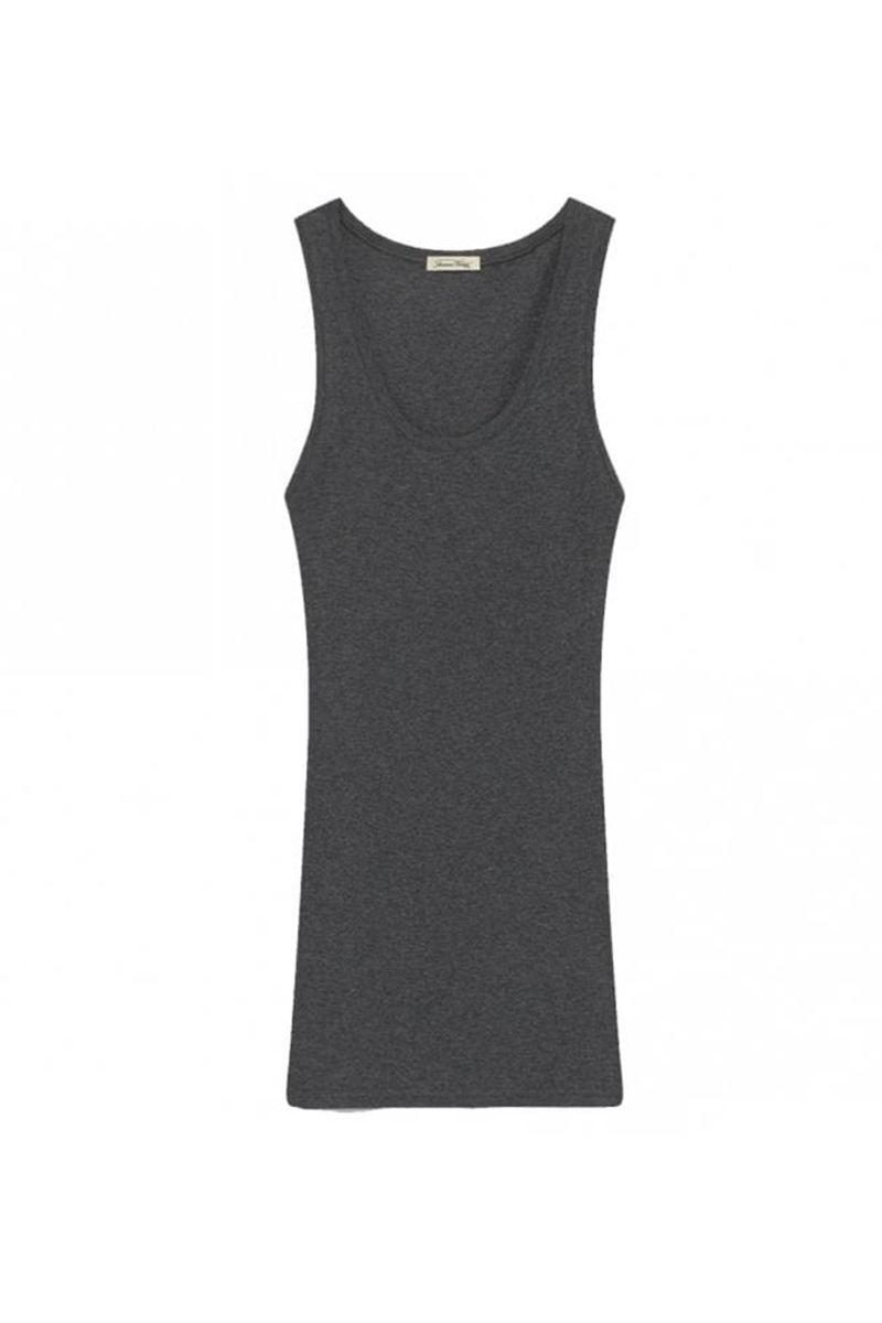 American Vintage Massachusetts Tank Charcoal Melange