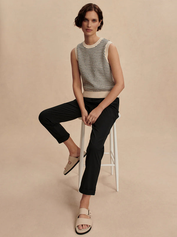 Varley Alana Slim Tapered Cuff Pant 29 - Black