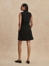 Varley Polyanna Half Zip Dress - Black