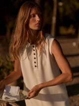 Varley Elba Tank Mini Dress - Pristine